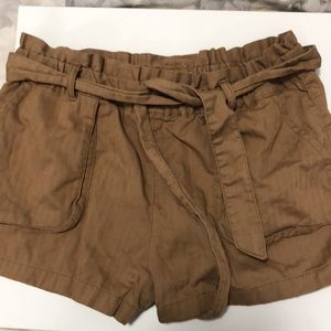 SOLD NWOT garage cute tie up shorts